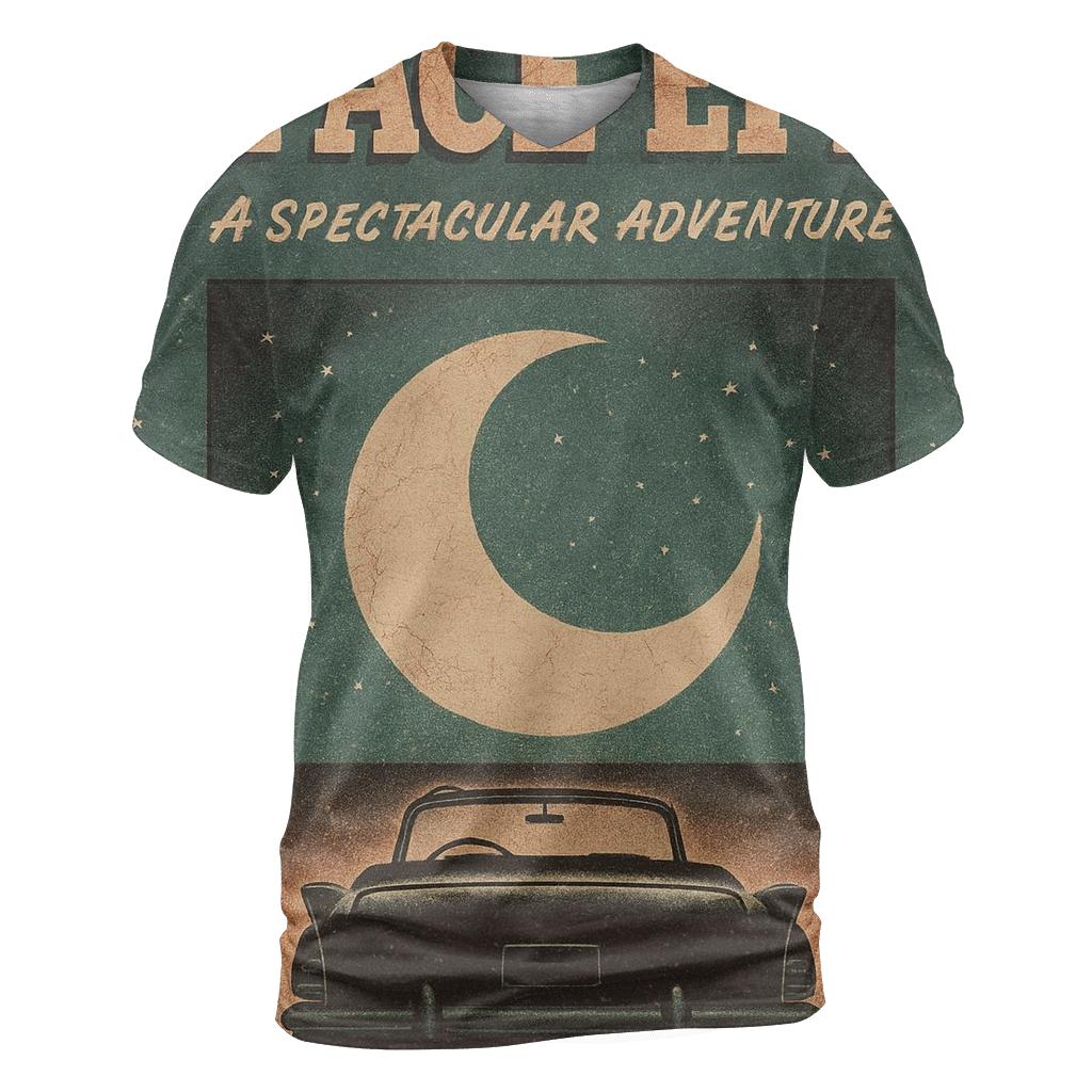 Worn Apollo Drive In Theater Poster designer pattern shirts