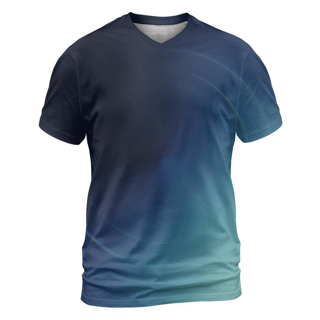 Polar Night Prism Gradient statement graphic shirts