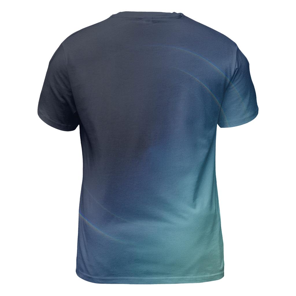 Polar Night Prism Gradient statement graphic shirts