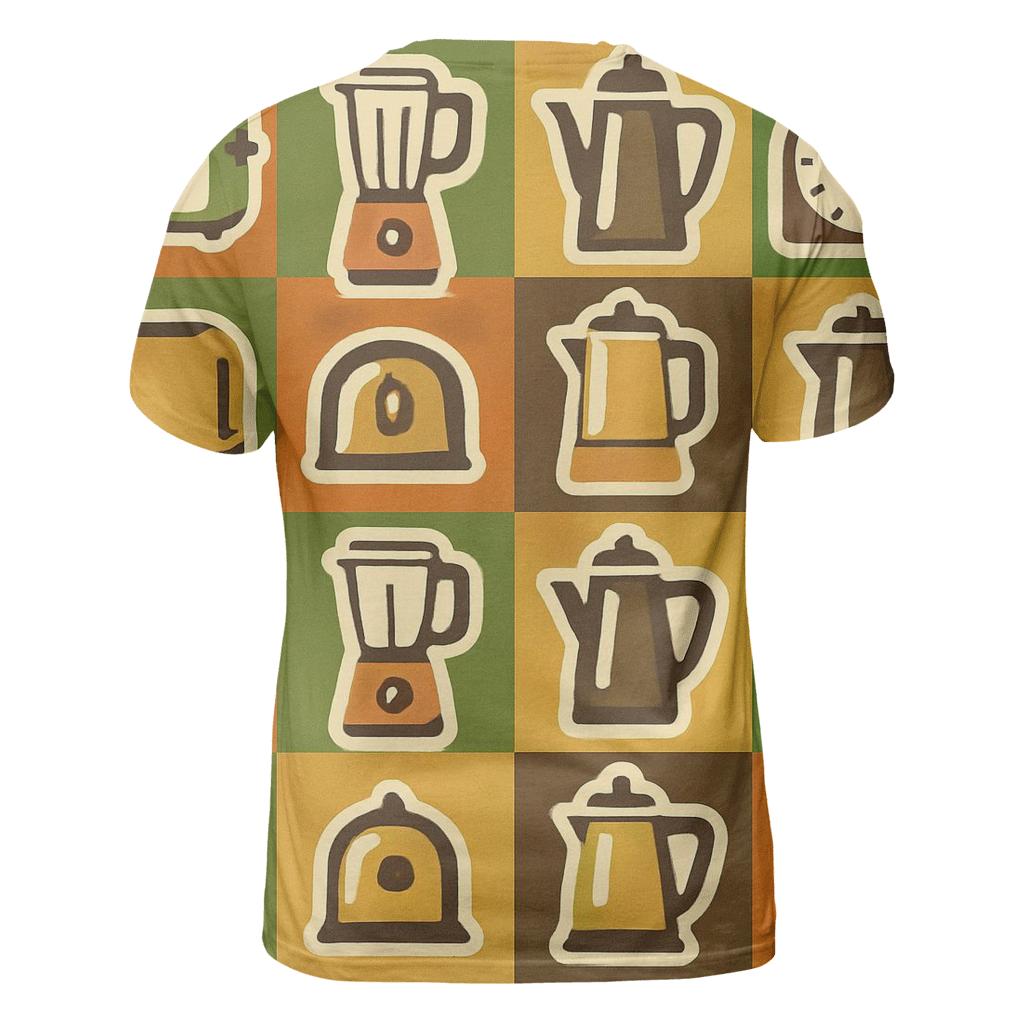 Avocado Appliance Pop Grid personalized full print shirts