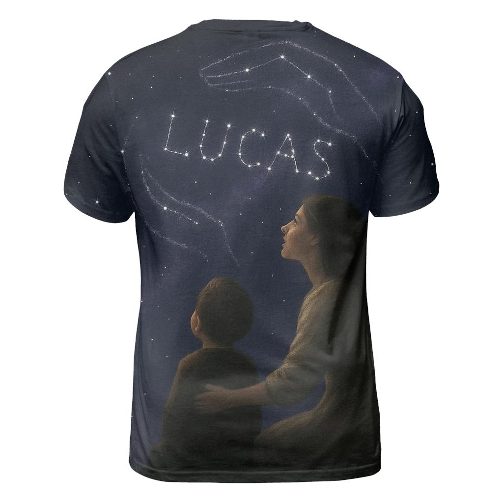The Name In The Constellations A Mother Who Teaches You You Belong artistic all-over print tops