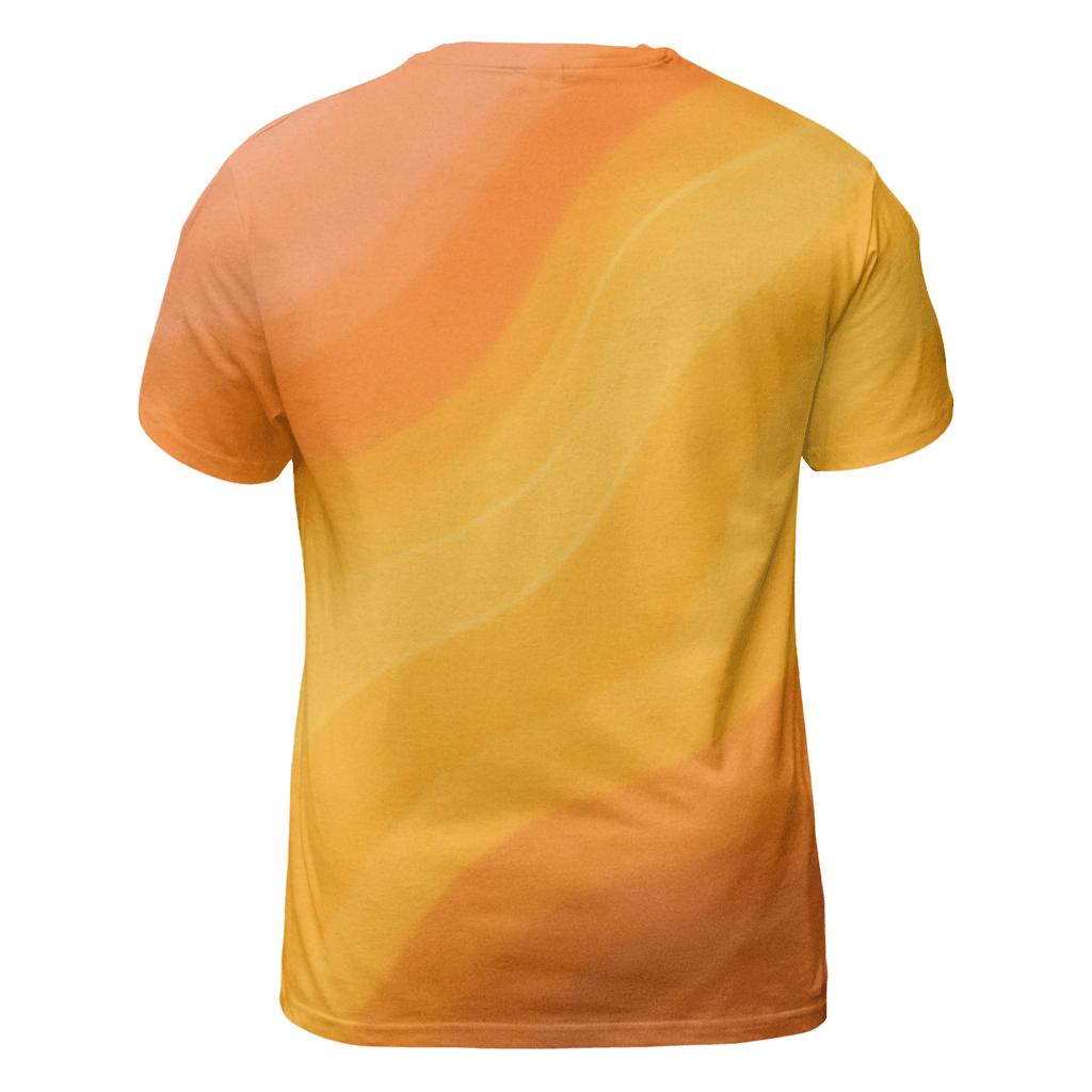 Molten Orchard Drift Gradient statement graphic shirts