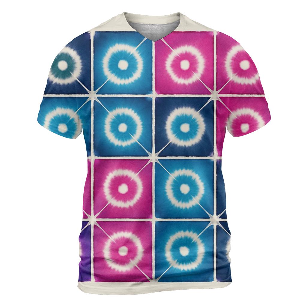 Pulsar Itajime Clamp Burst Grid designer pattern shirts