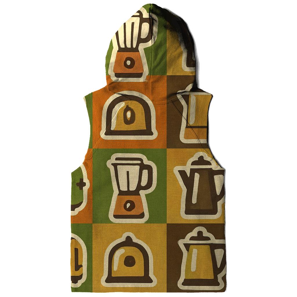 Avocado Appliance Pop Grid heavyweight hoodies