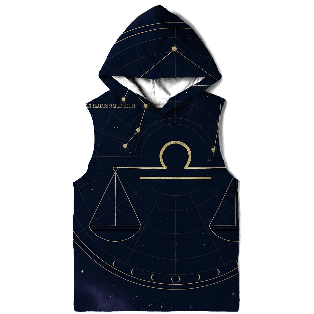 Libra Equinox Scales Celestial Diagram hoodie designs