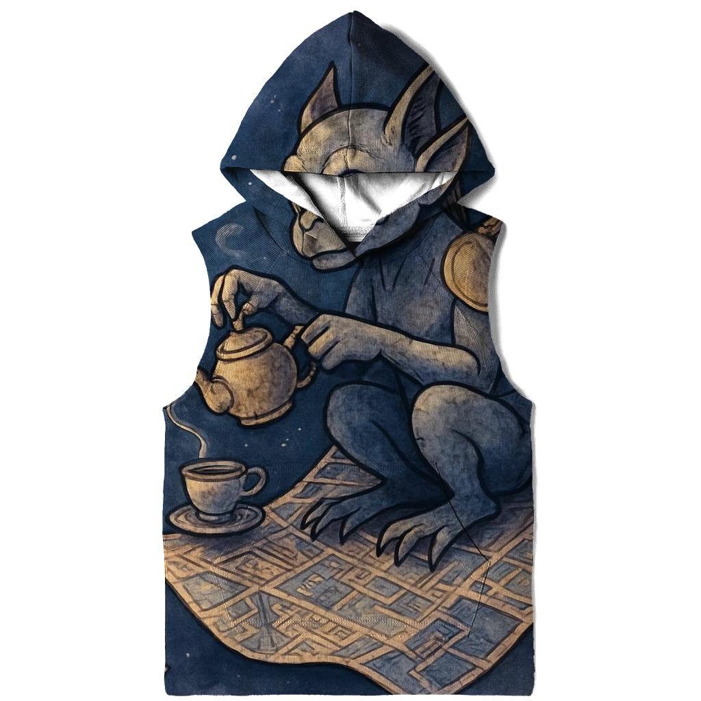 Clockwork Gargoyle Picnic On A Floating Map hoodie styles