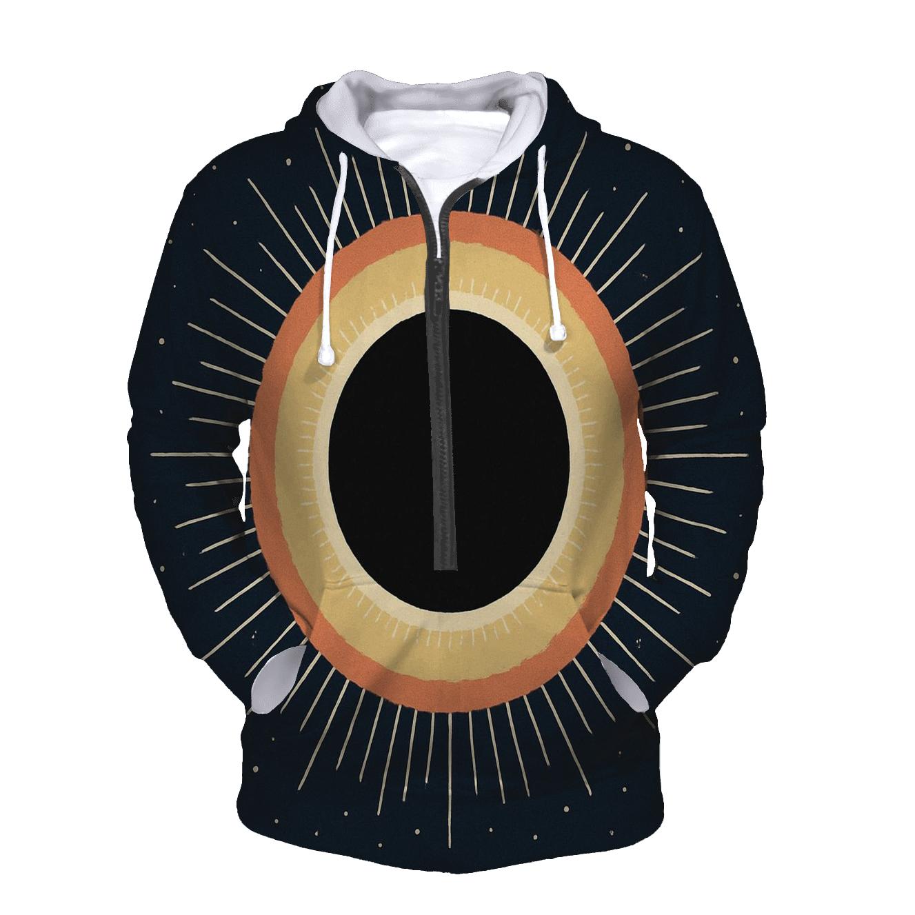 Eclipse Corona Lacework hoodie designs