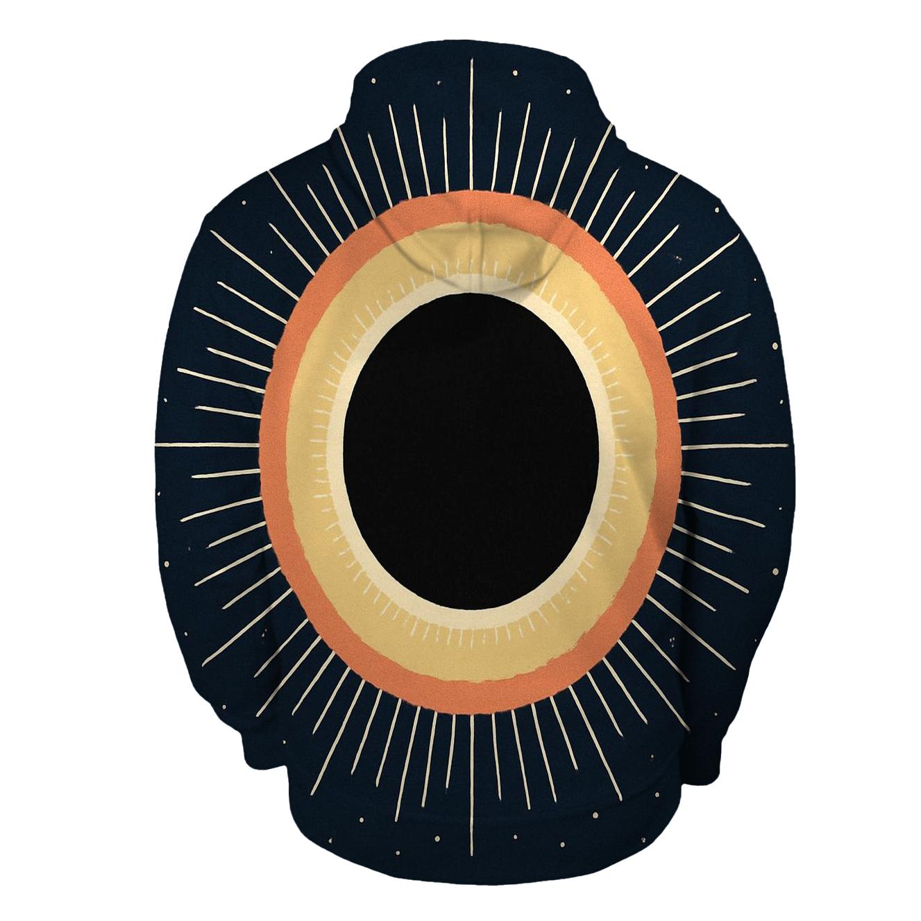 Eclipse Corona Lacework hoodie designs