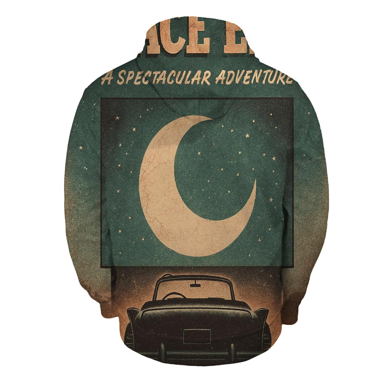 Worn Apollo Drive In Theater Poster hoodie designs