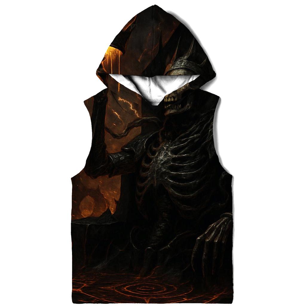 Infernal Crown Of The Ashbound Sovereign heavyweight hoodies