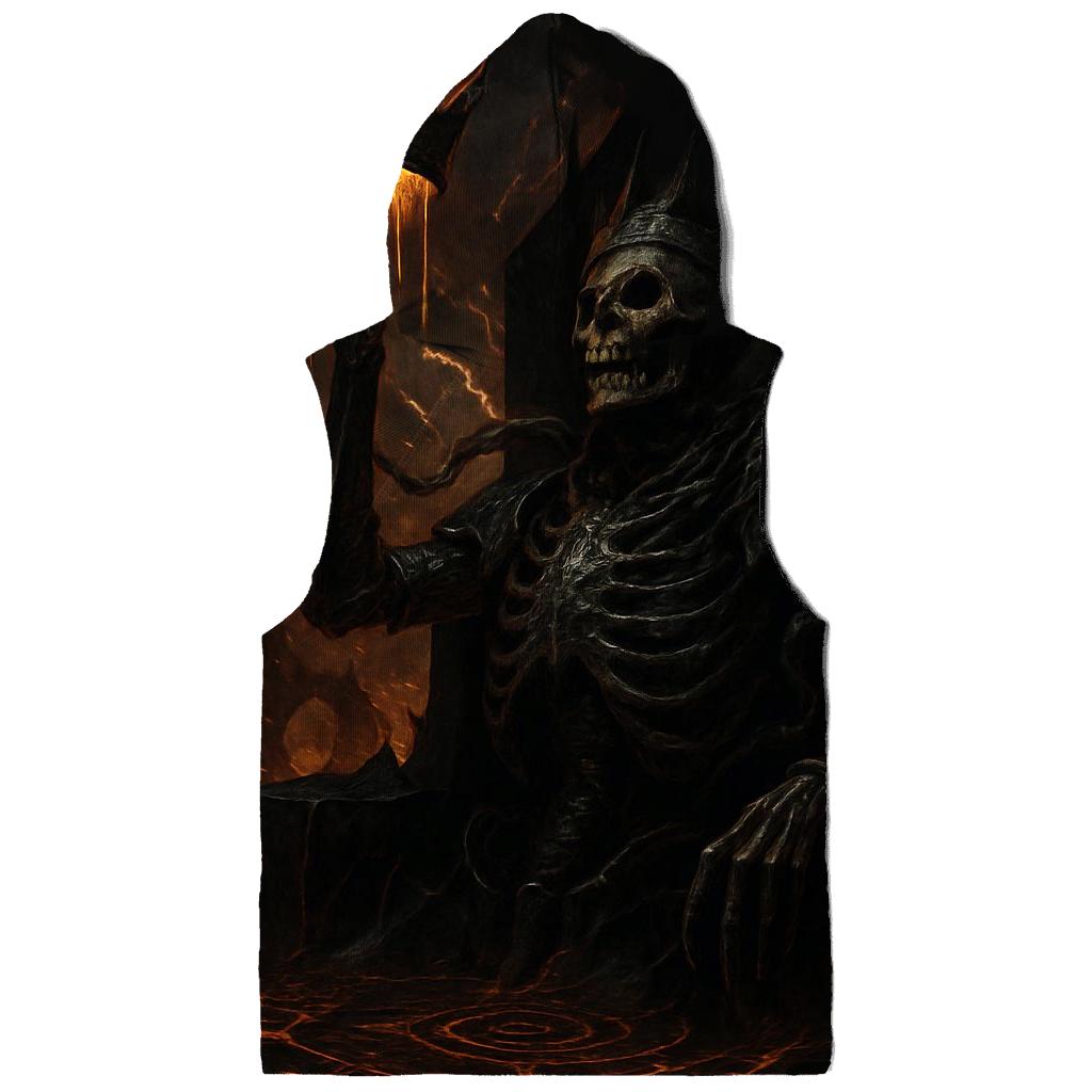 Infernal Crown Of The Ashbound Sovereign heavyweight hoodies
