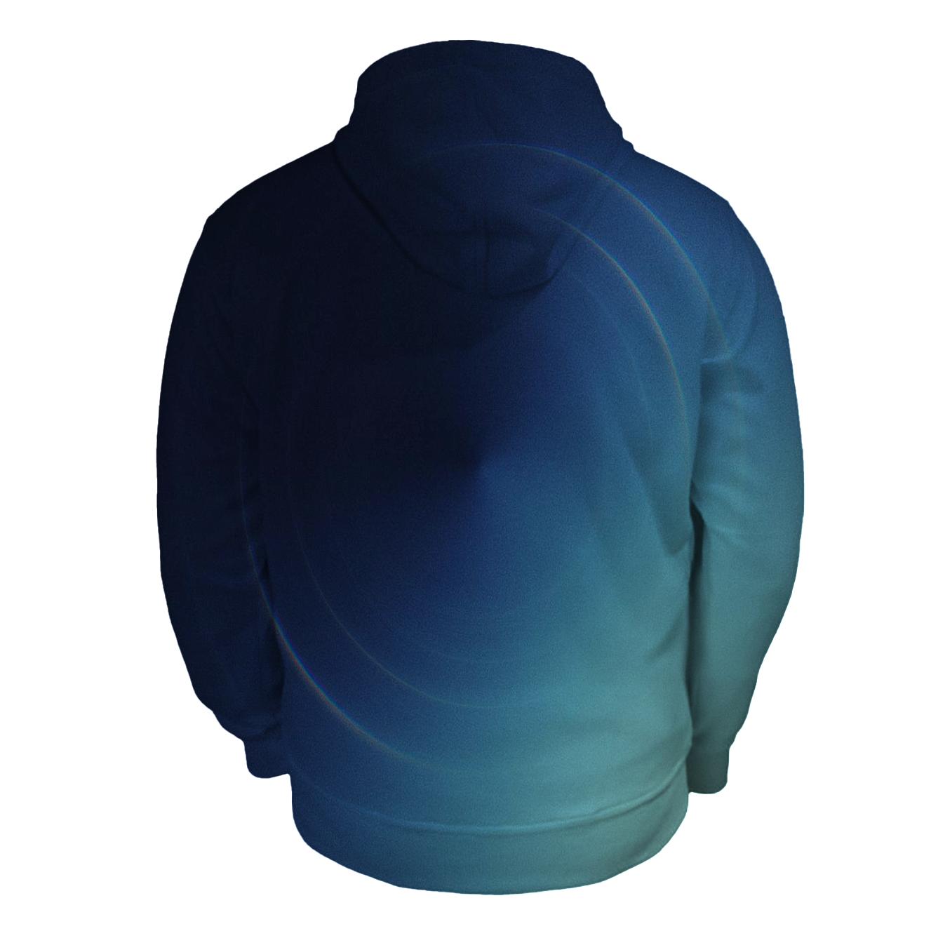 Polar Night Prism Gradient graphic hoodies