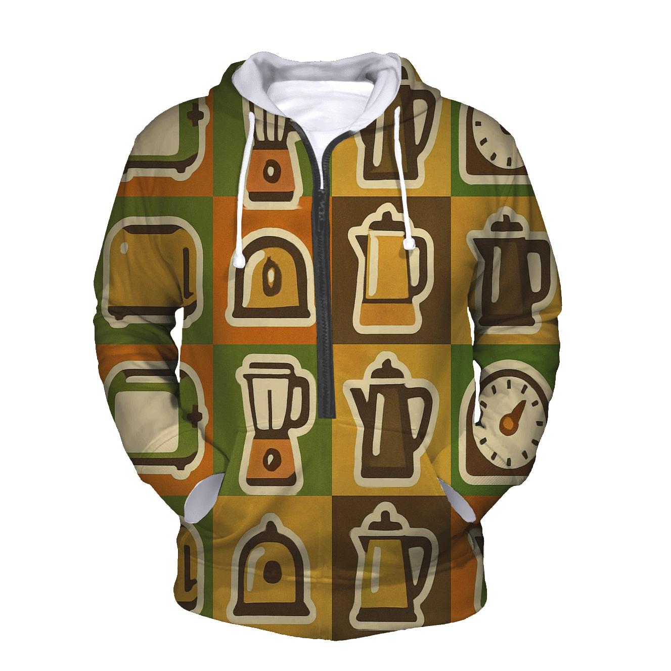 Avocado Appliance Pop Grid hoodie styles