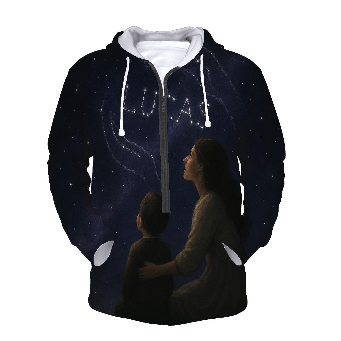 The Name In The Constellations A Mother Who Teaches You You Belong zip-up hoodies