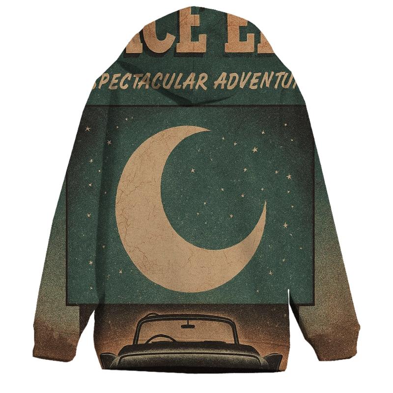 Worn Apollo Drive In Theater Poster hoodies fashion