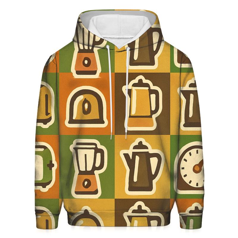 Avocado Appliance Pop Grid premium hoodies