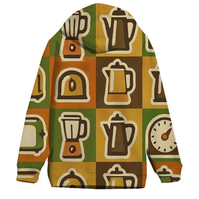 Avocado Appliance Pop Grid premium hoodies