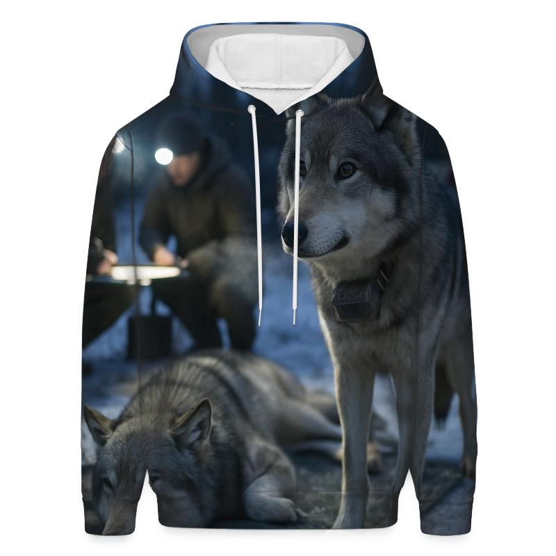 Radio Collar Check In The Boreal Research Clearing designer hoodies