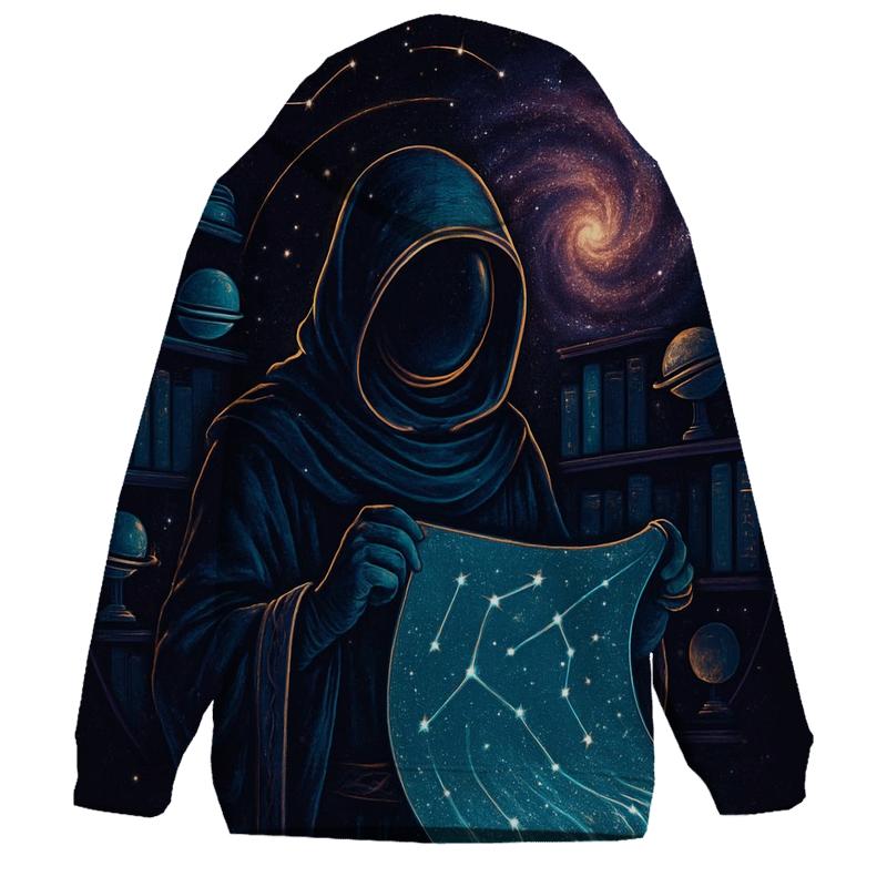 The Library Of Comet Maps heavyweight hoodies