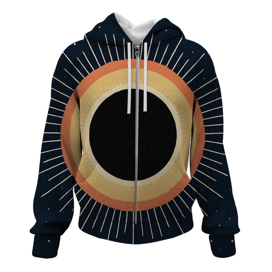 Eclipse Corona Lacework pullover hoodies