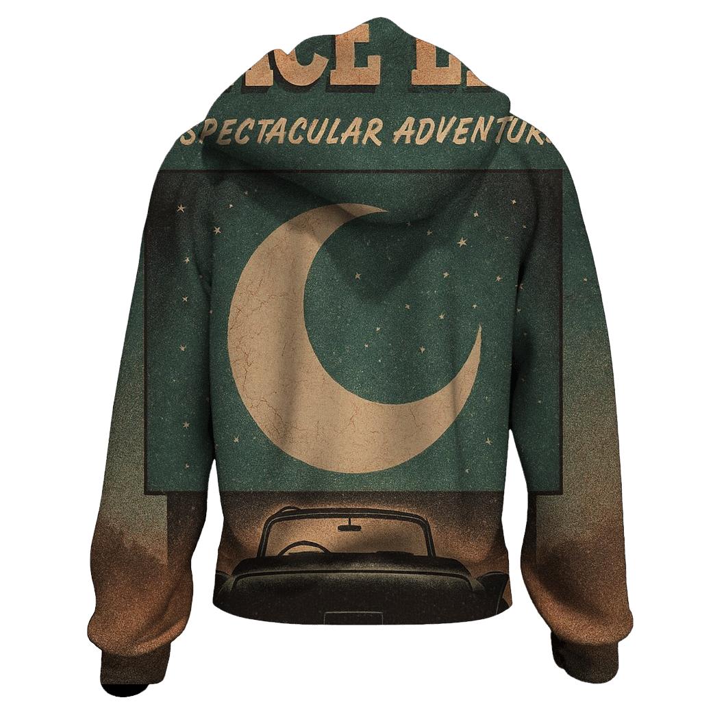 Worn Apollo Drive In Theater Poster hoodie trends