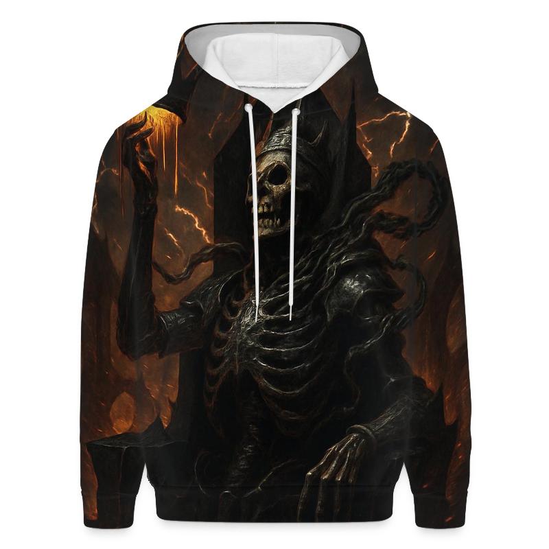 Infernal Crown Of The Ashbound Sovereign premium hoodies