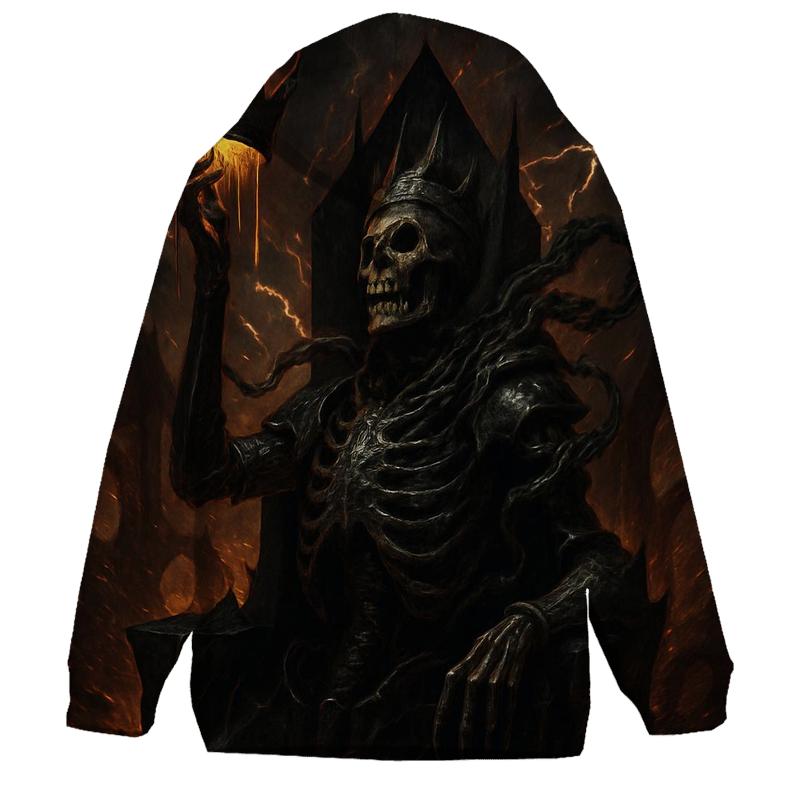 Infernal Crown Of The Ashbound Sovereign premium hoodies