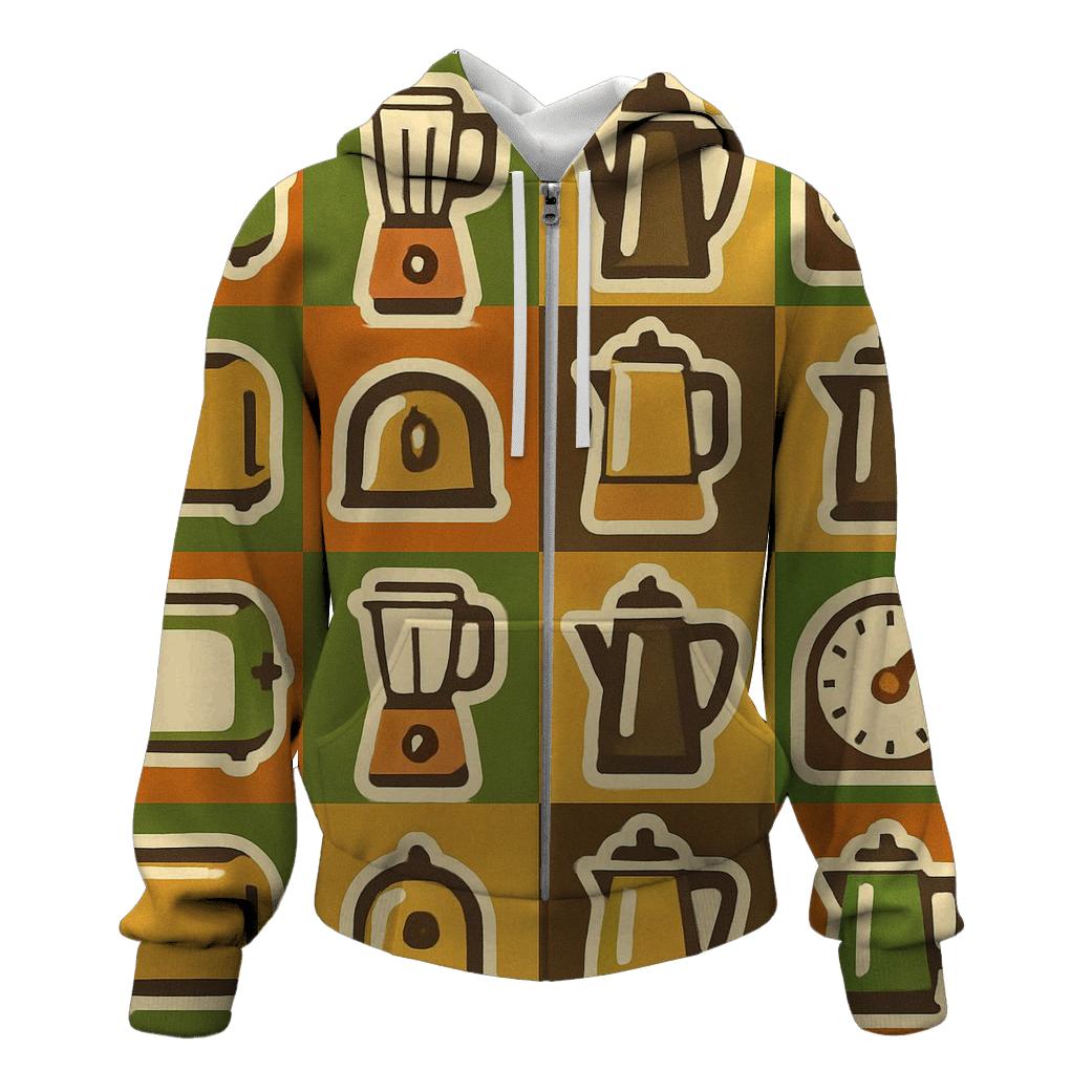 Avocado Appliance Pop Grid hoodie designs