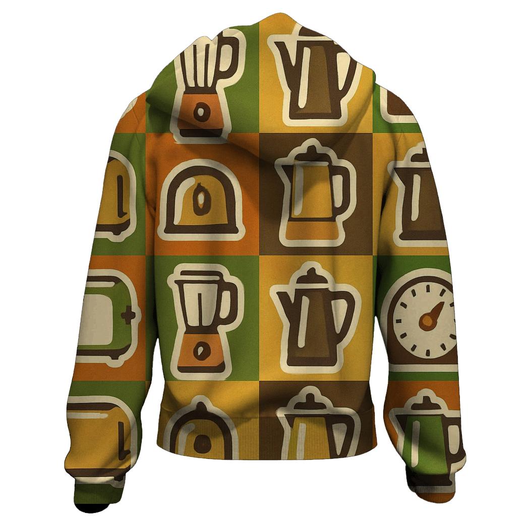 Avocado Appliance Pop Grid hoodie designs