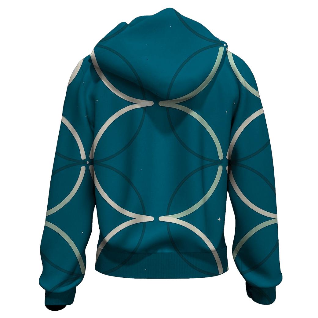 Gravitational Lens Arc Weave pullover hoodies