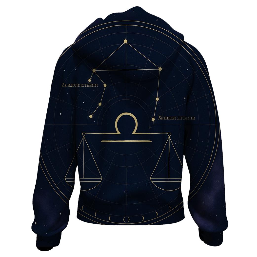 Libra Equinox Scales Celestial Diagram hoodie trends