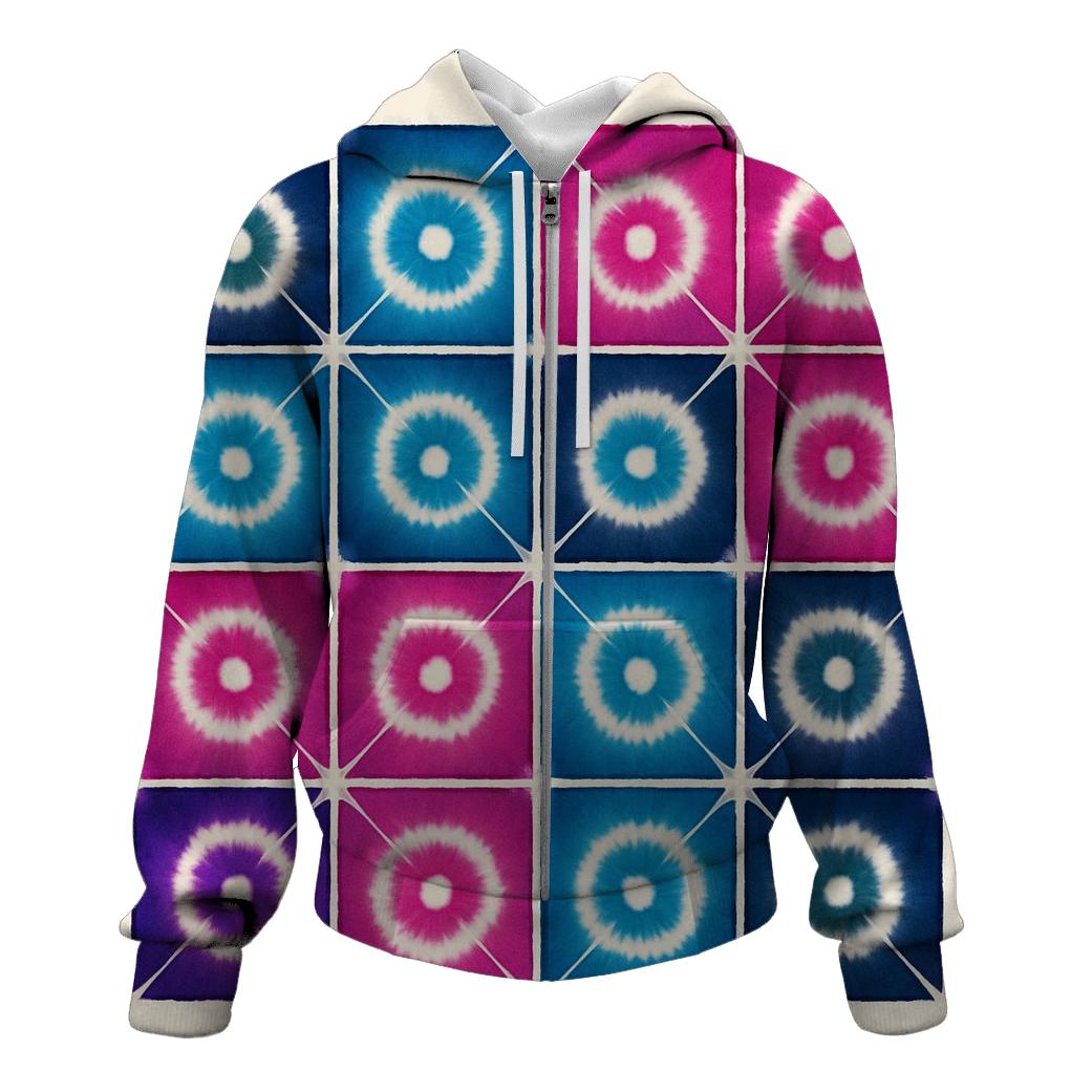 Pulsar Itajime Clamp Burst Grid hoodies fashion