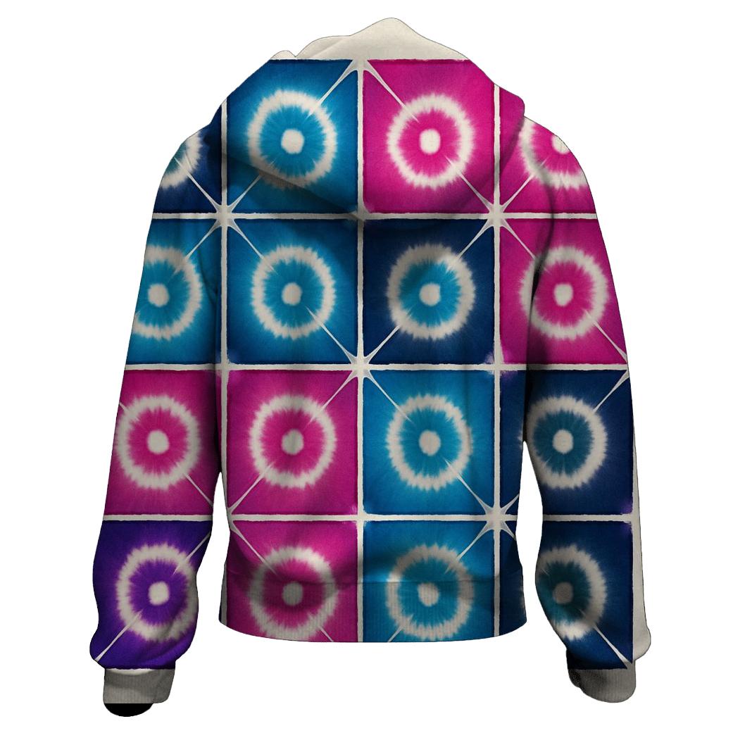 Pulsar Itajime Clamp Burst Grid hoodies fashion