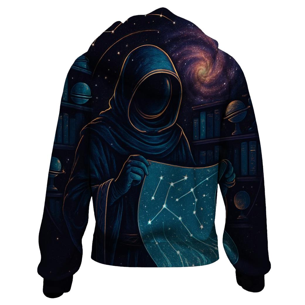 The Library Of Comet Maps premium hoodies