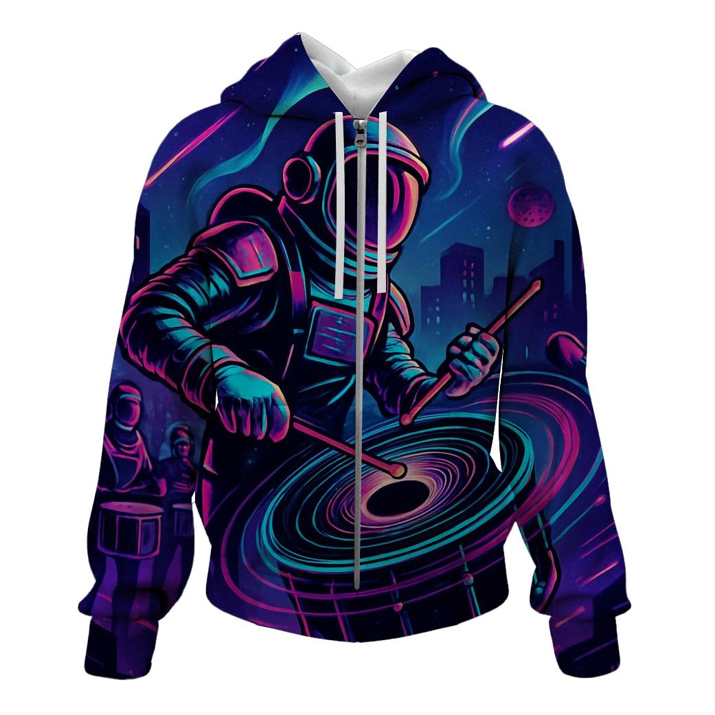 Black Hole Drumline Parade custom hoodies