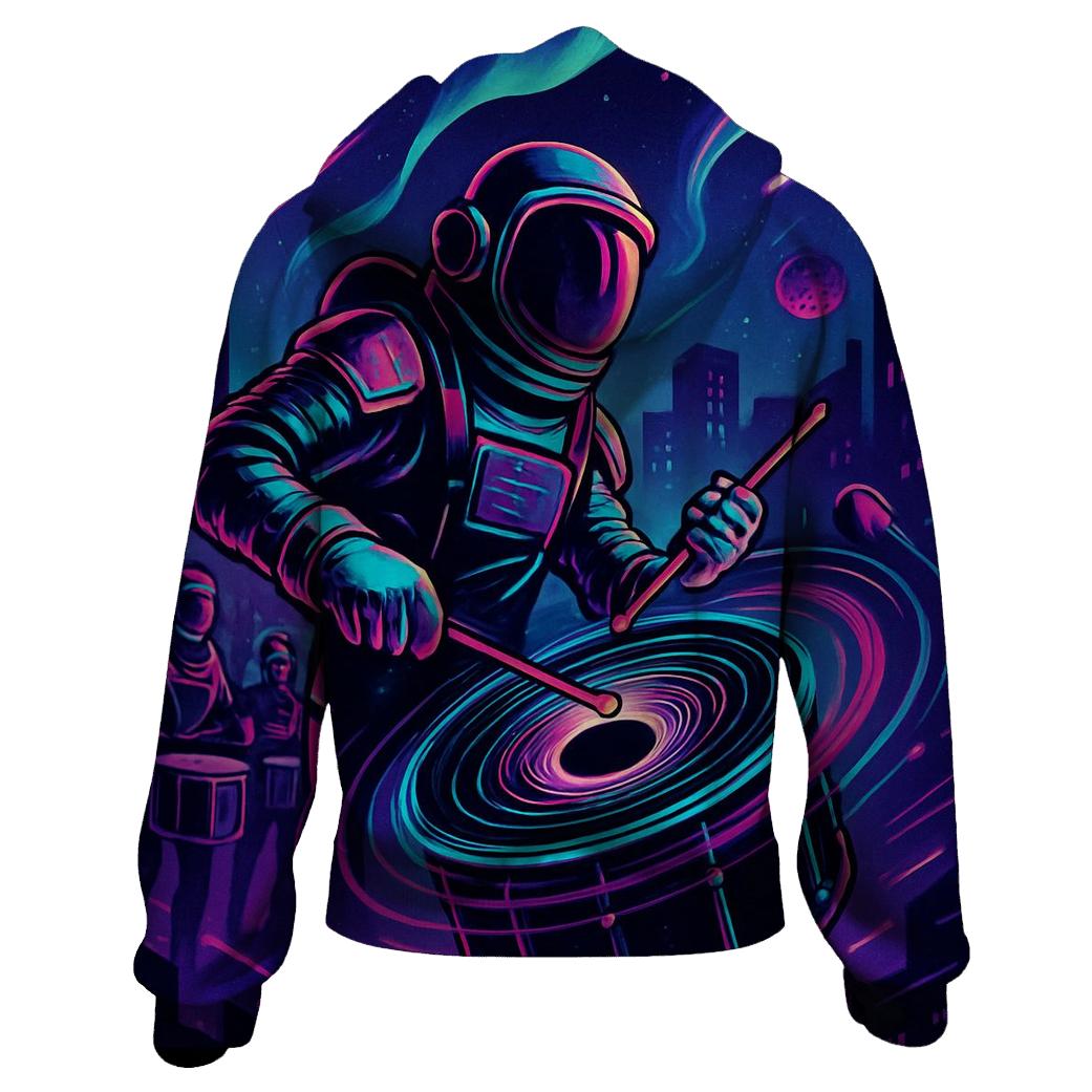 Black Hole Drumline Parade custom hoodies