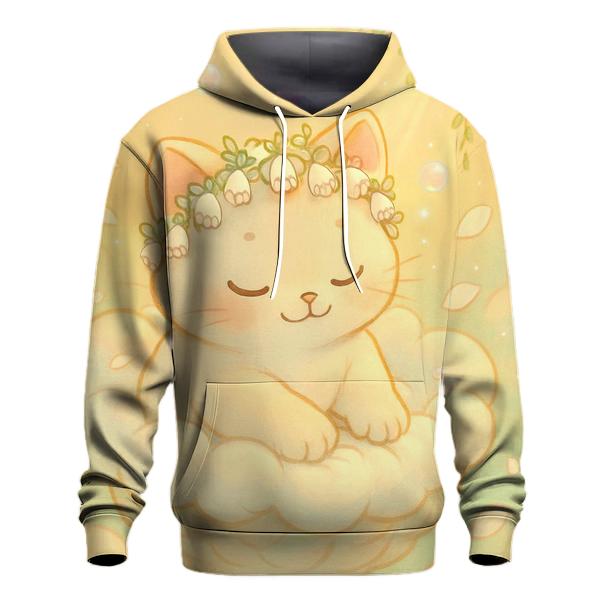 Sunrise Cloud Garden Purr Bloom custom hoodies