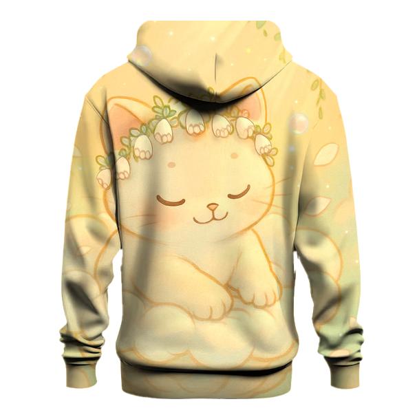 Sunrise Cloud Garden Purr Bloom custom hoodies
