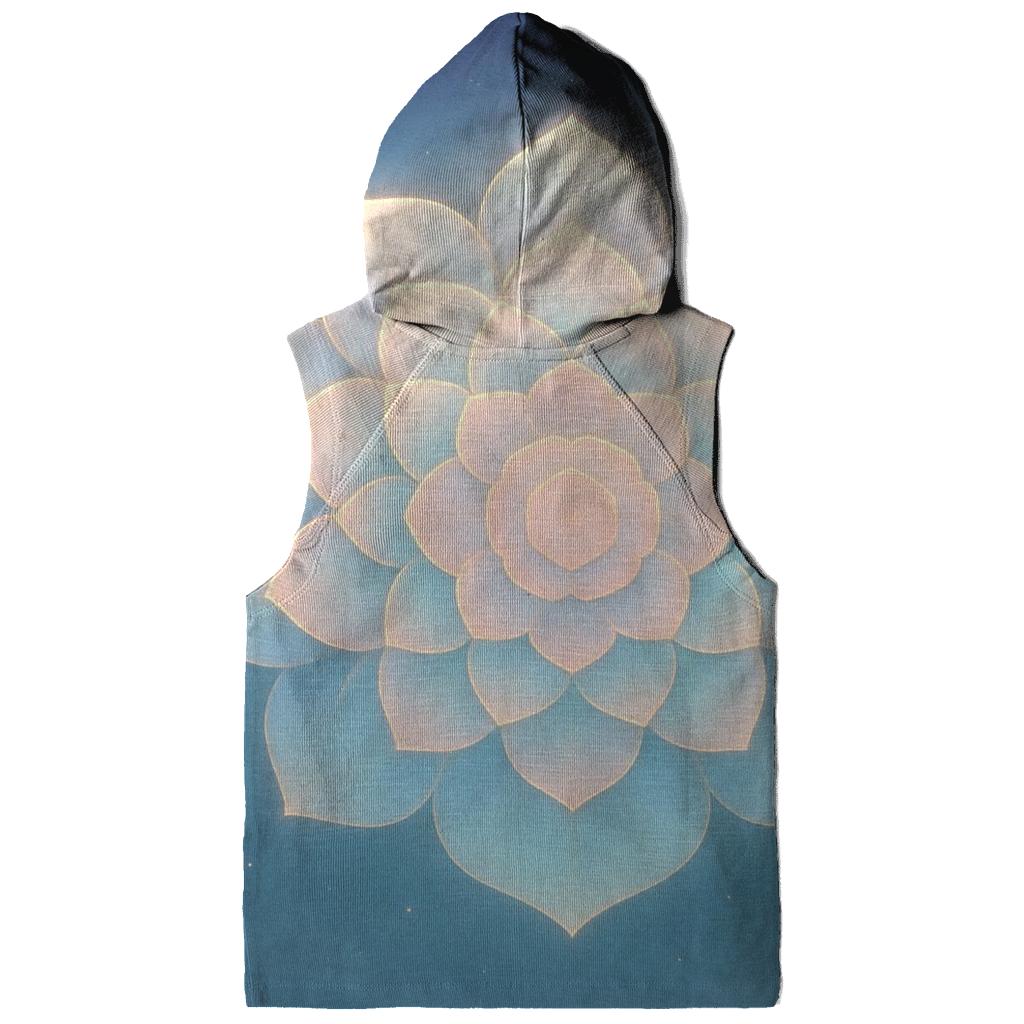 Aurora Bloom Geometry graphic hoodies