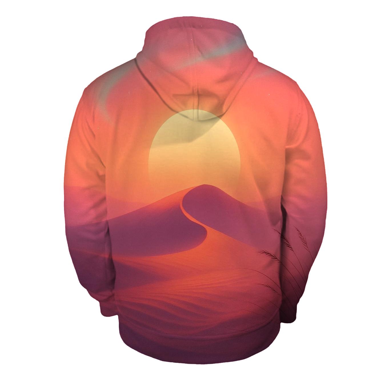 Aurora Dune Sundown zip-up hoodies