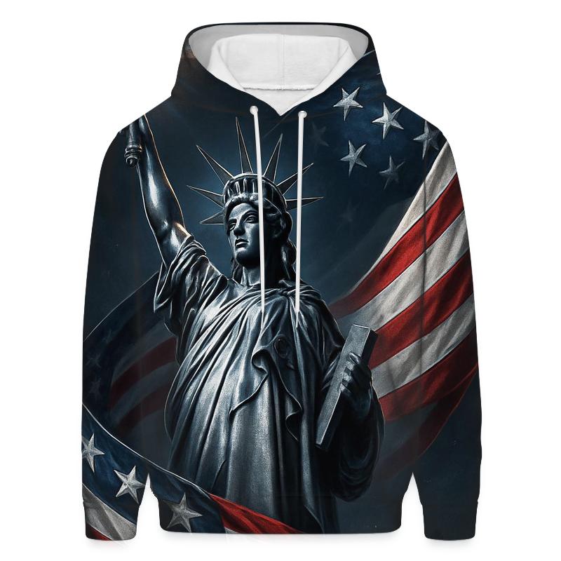 Chrome Liberty Surge printed hoodies
