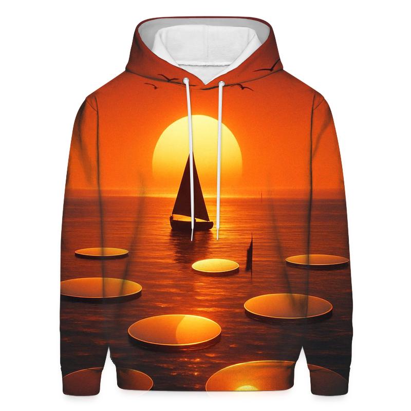 Harbor Of Floating Sun Mirrors designer hoodies
