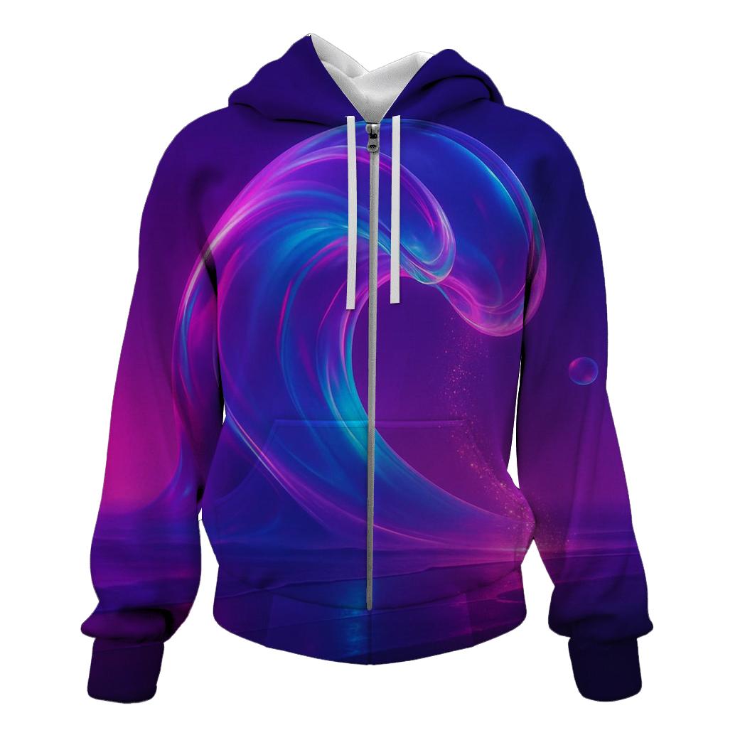 Prism Tide Mirage printed hoodies