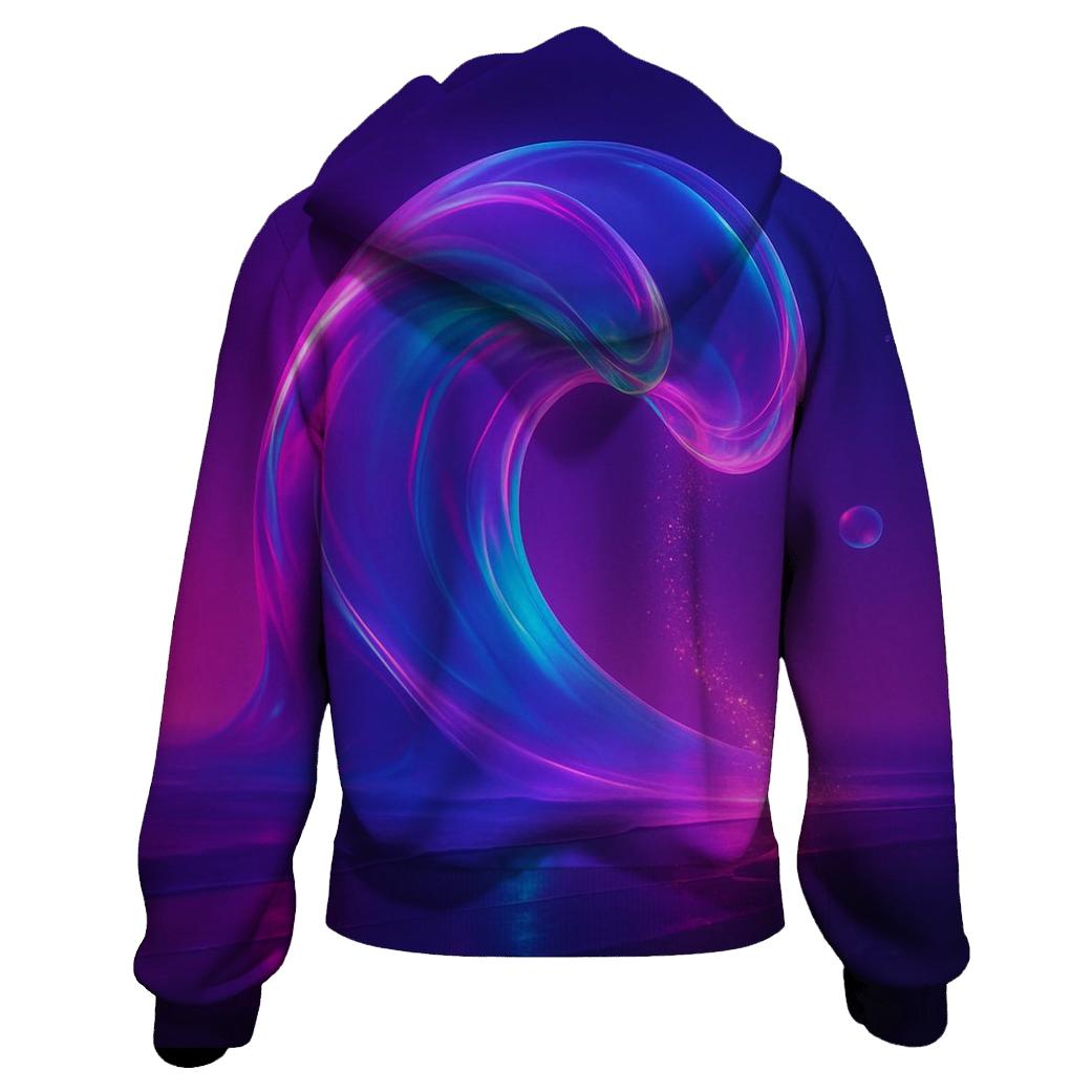 Prism Tide Mirage printed hoodies