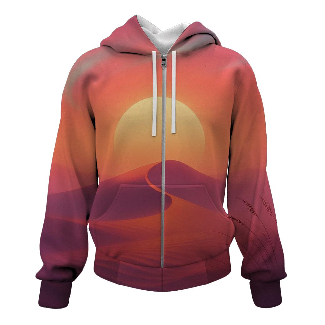 Aurora Dune Sundown hoodie designs