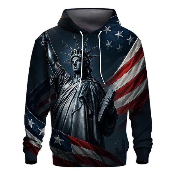 Chrome Liberty Surge graphic hoodies