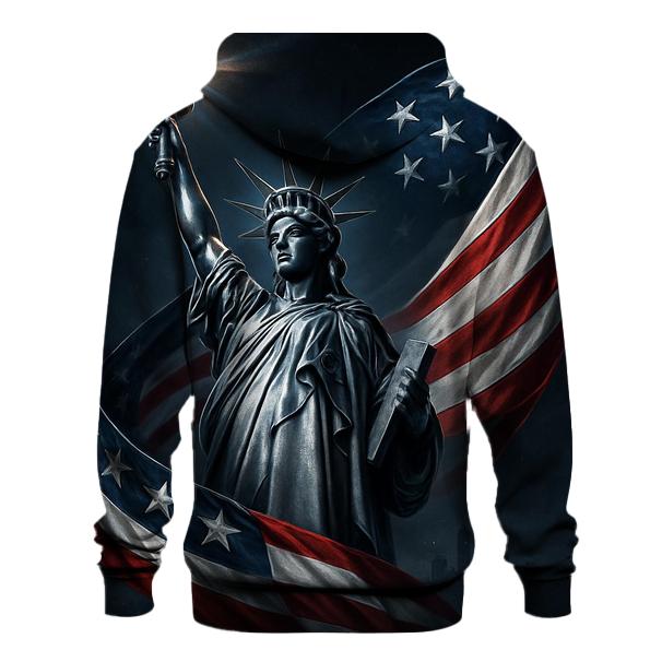 Chrome Liberty Surge graphic hoodies