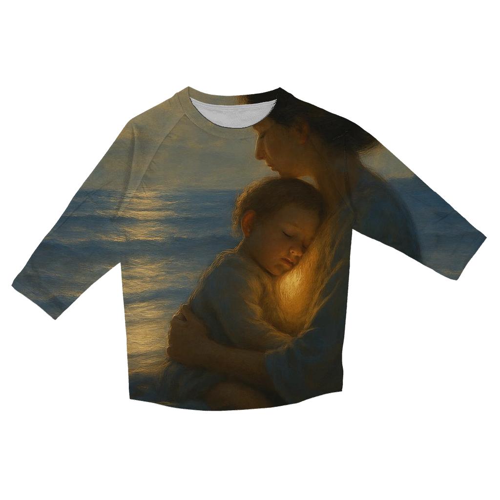 The Quiet Harbor: Where Every Storm Learns Peace cotton quarter sleeve shirts