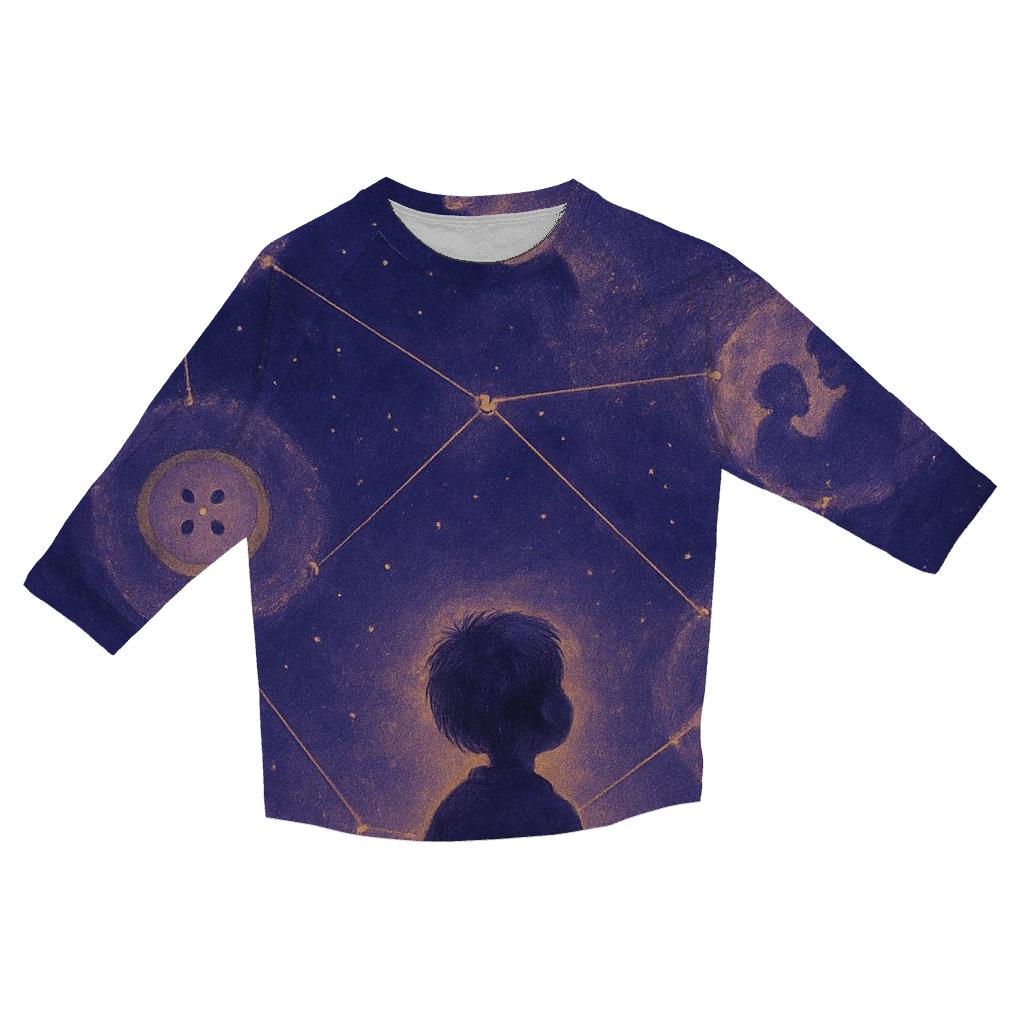 Constellation Of Small Moments: The Sky She Built Inside You fashion 3/4 sleeve shirts
