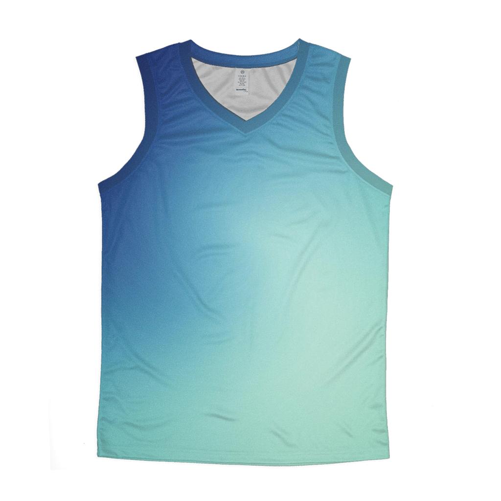 Arctic Prism Drift graphic print tank tops